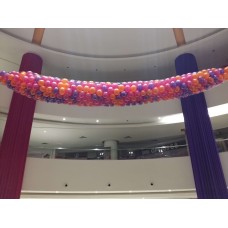 500pcs normal air netting balloon drop